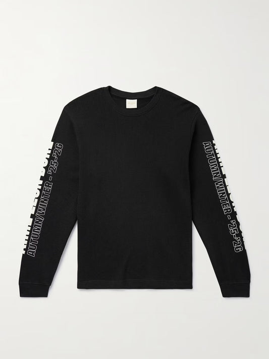 AIMÉ LEON DORE - Logo-Print Waffle-Knit Cotton T-Shirt