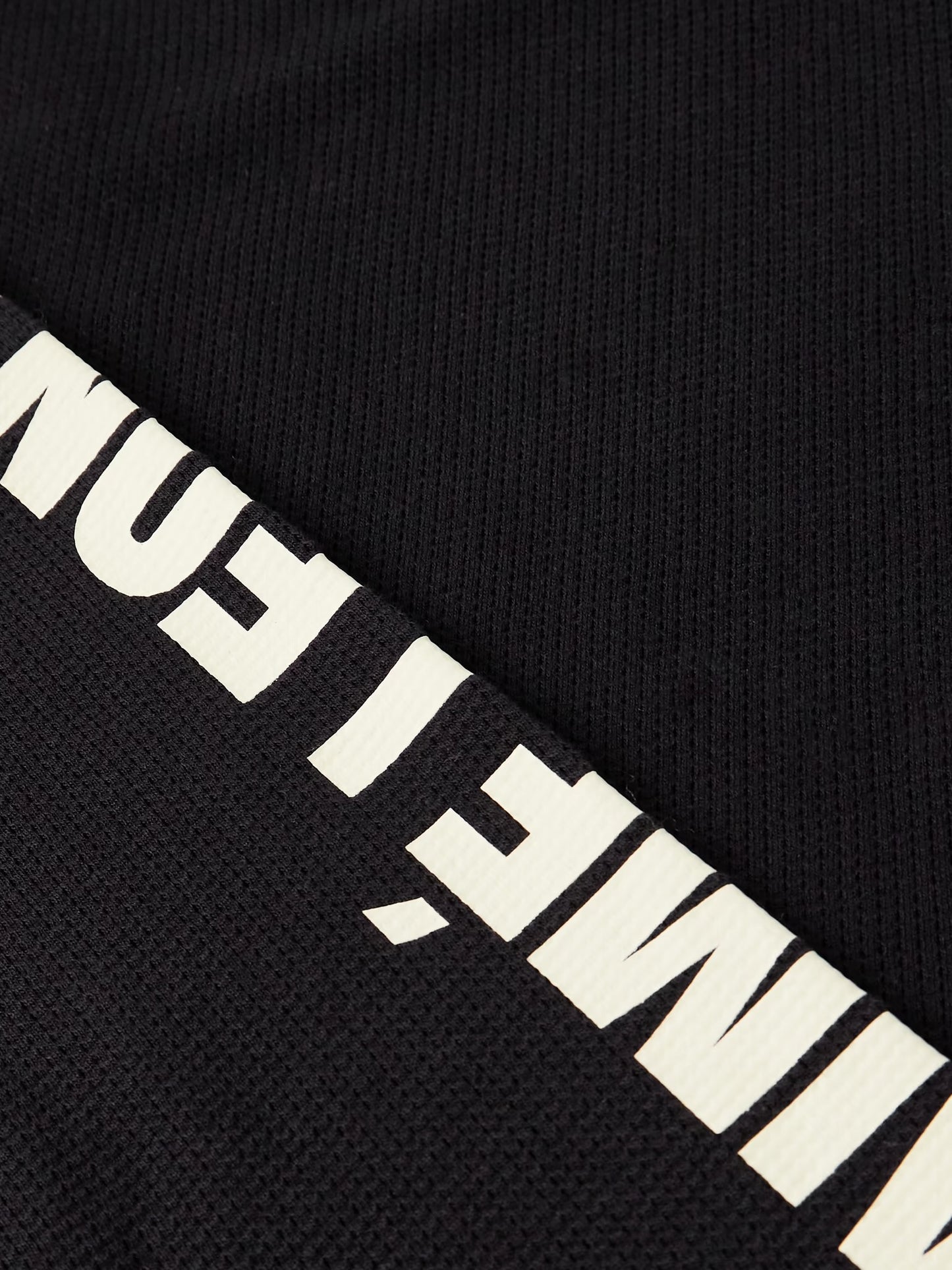 AIMÉ LEON DORE - Logo-Print Waffle-Knit Cotton T-Shirt