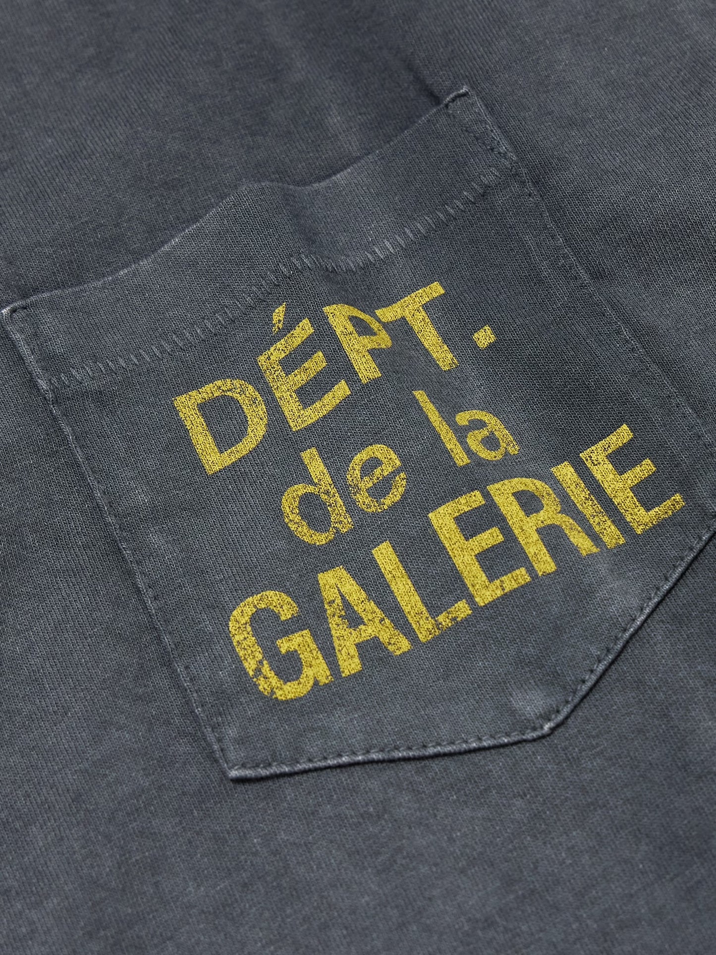 Gallery Dept. - Logo Print Paint Splattered Cotton Jersey T-shirt