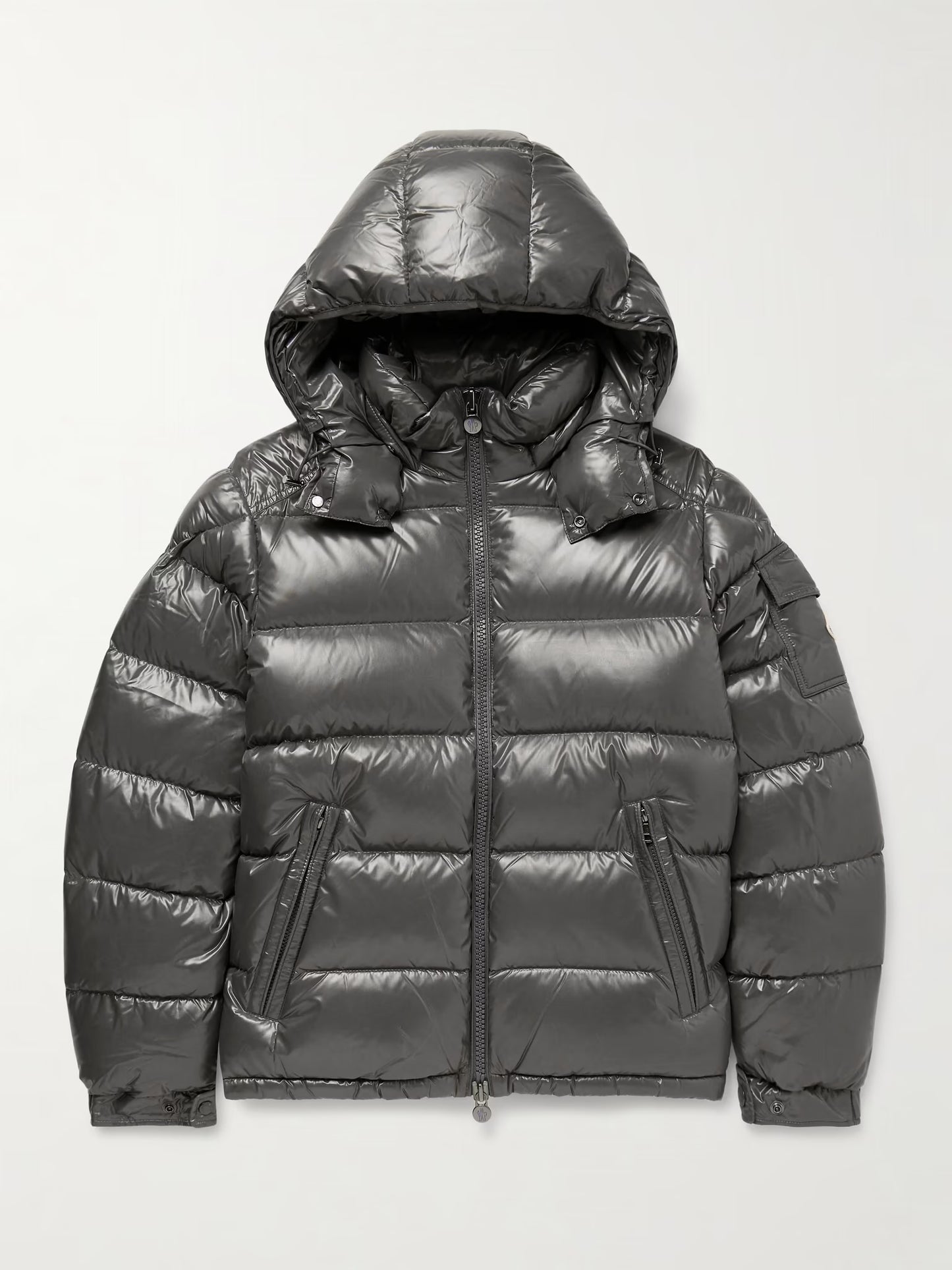 MONCLER
Maya Logo-Appliquéd Quilted Nylon Hooded Down Jacket