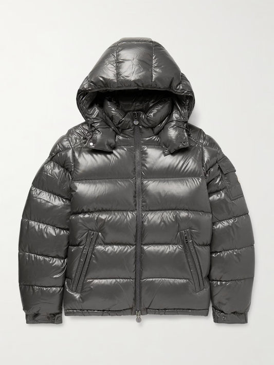 MONCLER
Maya Logo-Appliquéd Quilted Nylon Hooded Down Jacket