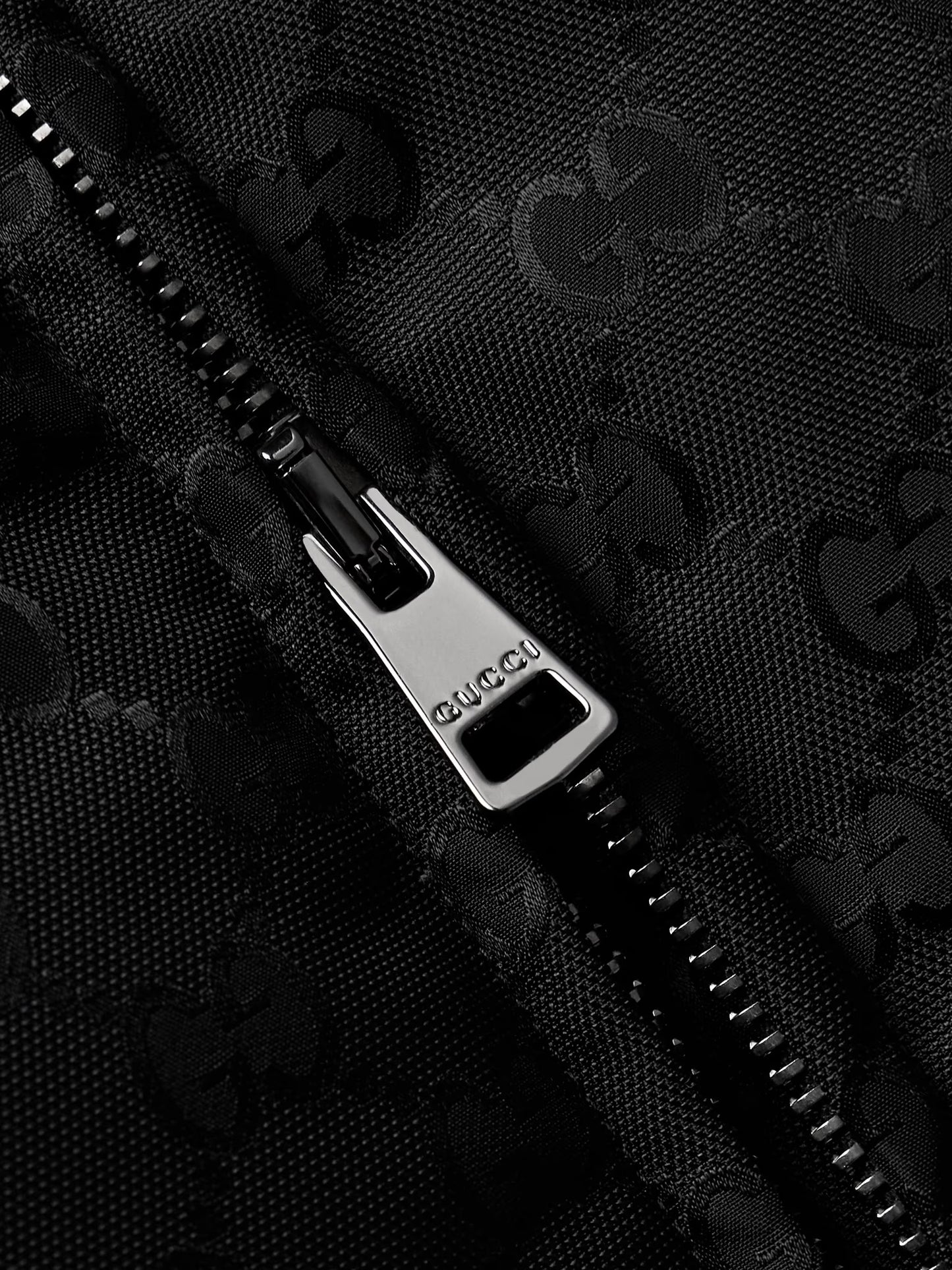 GUCCI
Quilted Logo-Jacquard Nylon Hooded Down Jacket